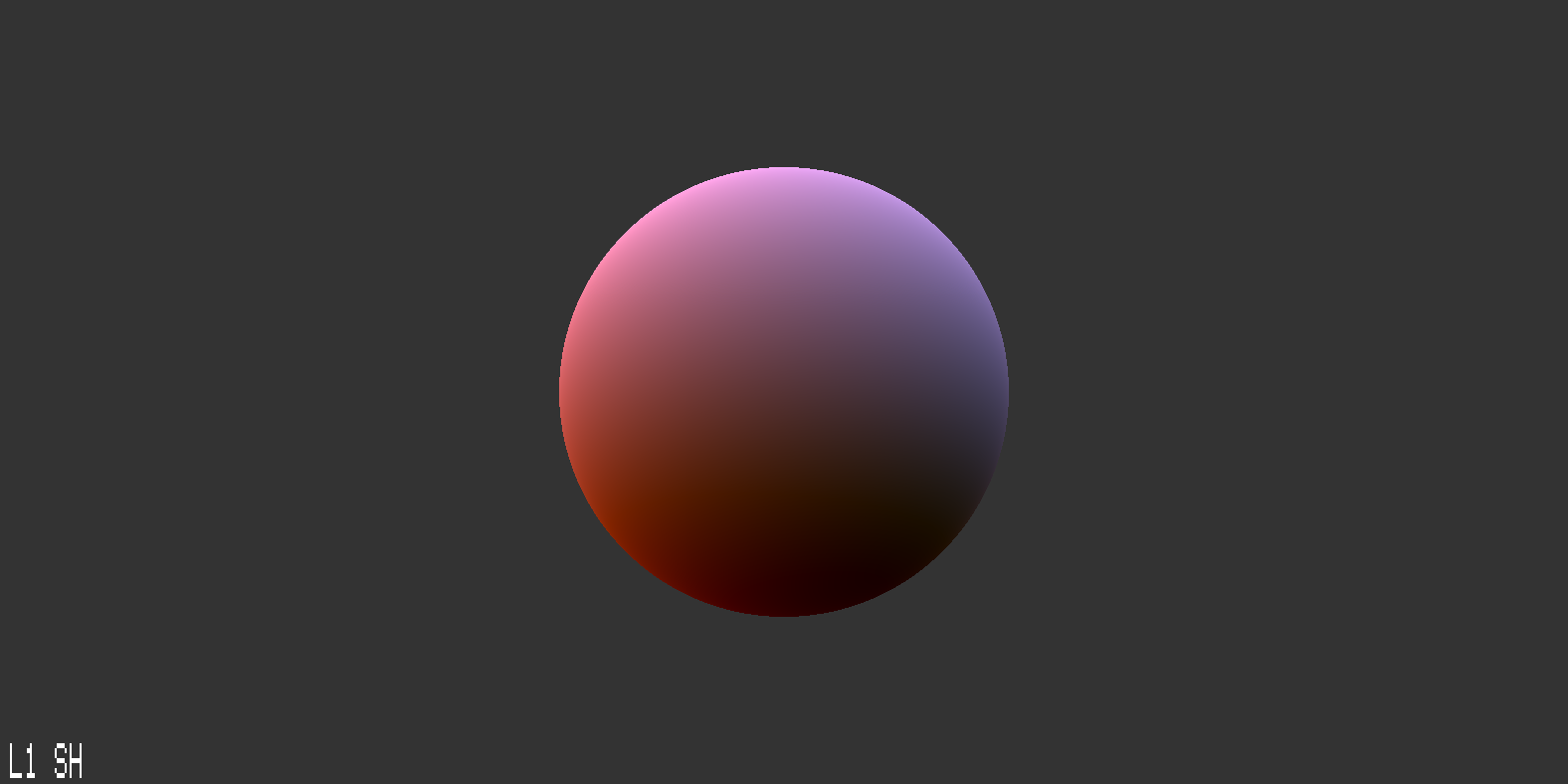 Irradiance Mapping, Spherical Harmonics L1