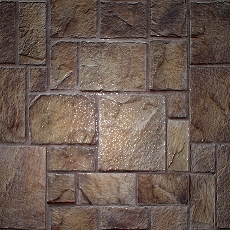 Procedural normal map