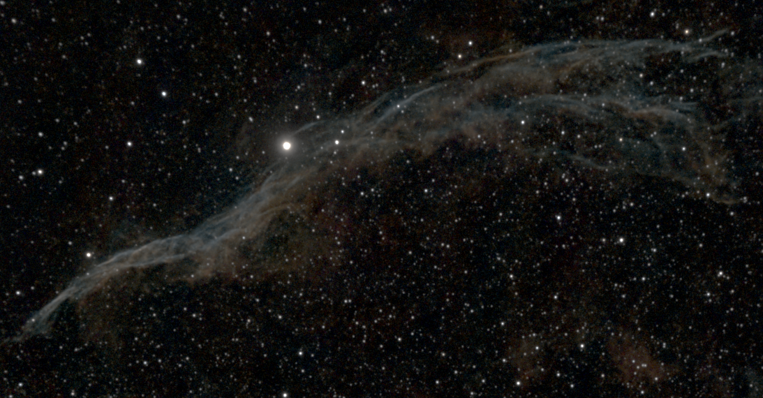 Processed photo of NGC6960