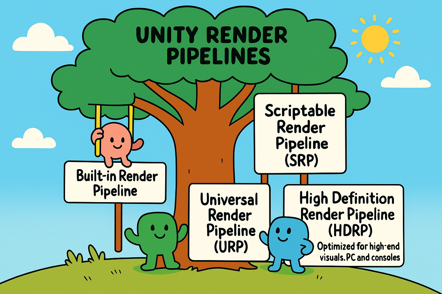 Unity's render pipelines